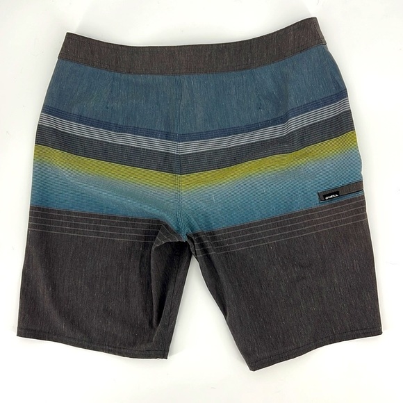 O'Neill Swim | Oneill Mens Hyperfreak Blue Gray Board Short SZ 33 NEW - Picture 4 of 9